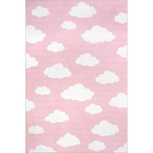 Nuloom Euphrasia Splashguard Traditional Machine Washable Area Rug - 1 of 4