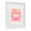 Trademark Fine Art - NKTN  Flower Market Paris Matted Framed Art - 3 of 4