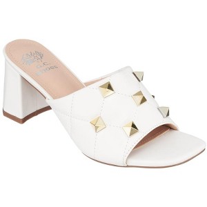 GC Shoes Alexis Studded Block Heel Sandals - 1 of 4