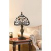 Cal Lighting 40W Tiffany Ac Lp W/Zinc Cast Base - Antique Brass - 2 of 2
