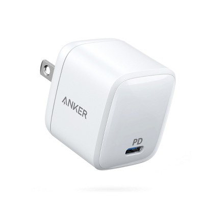 Anker PowerPort Atom PD 30W USB-C Wall Charger with USB-C to USB-C Cable - White
