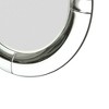 Wooakway Elegant Silver 32" Curved round Mirror - 3 of 4