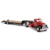 Spec Cast 1/50 Red International KB-8 with Tandem Axle Lowboy Trailer, 39510 - 2 of 4