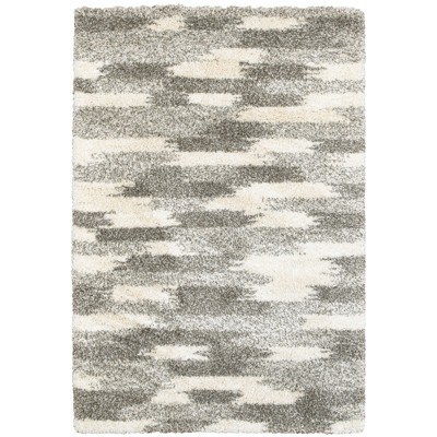 Oriental Weavers Henderson 565J9 Grey/ Ivory Indoor Area Rug - 1'10" x 3'3"