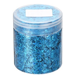 Unique Bargains Shiny Nail Resin DIY Jewelry Making Metallic Foil Flakes - 1 of 4