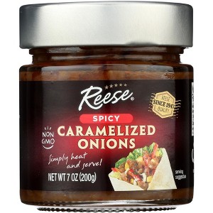 Reese Caramelized Onions Spicy - Case of 6 - 7 oz - 1 of 1