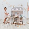 Olivia's Little World Farmhouse 2-Story Wooden Doll House for 12" Dolls - 3 of 4