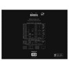 Rhodia Staplebound Notepad - Dot grid 80 sheets - 16 1/2 x 12 1/2 - Black cover - 3 of 3