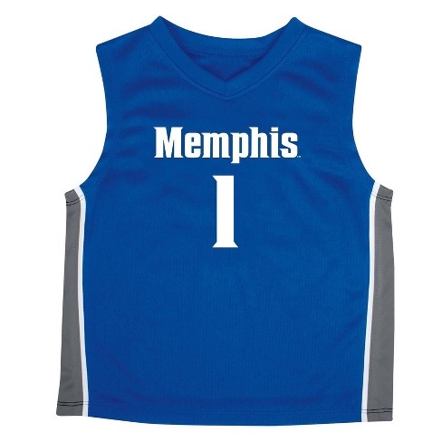 University of Memphis - Mesh Fashion Football Jersey - Blue