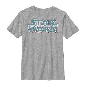 Boy's Star Wars Bubble Logo Scrawl T-Shirt - 1 of 4