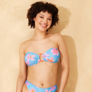 Women's Reversible Bandeau Bikini Top - Wild Fable™ - 1 of 4