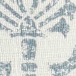 antique floral light blue