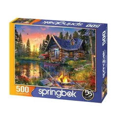 Springbok Coffee Station 500 Piece Jigsaw Puzzle 