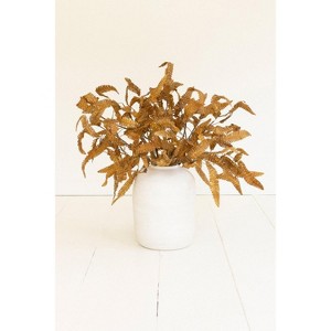 Botanica Stem Spray – 39"L Bendable EVA Foam Floral Accent in Brown, Set of 6 by Kalalou - 1 of 3