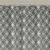 Emma Shower Curtain Gray - Zenna Home: Polyester Geometric Design, Machine Washable, Non-Woven Fabric - image 4 of 4