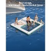10FT Inflatable Water Hammock - Heavy Duty Mesh Floating Dock for Lake River Pool Tanning - 3 of 4