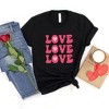 Simply Sage Market Women's Love Love Love Short Sleeve Graphic Tee - 3 of 4
