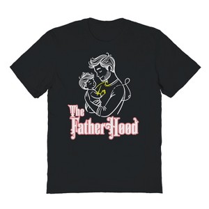 Rerun Island Men's The Father Hood Short Sleeve Graphic Cotton T-Shirt - 1 of 3