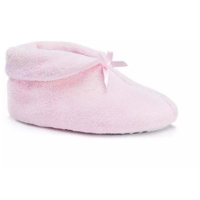 Softones by MUK LUKS Women's Terry Cuff Slipper Booties