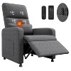 Electric Recliner Chair Living Room Chair Adjustable Power Recliner with Massage & Heat & Lumbar Support & Side Pockets & USB Port - 3 of 4