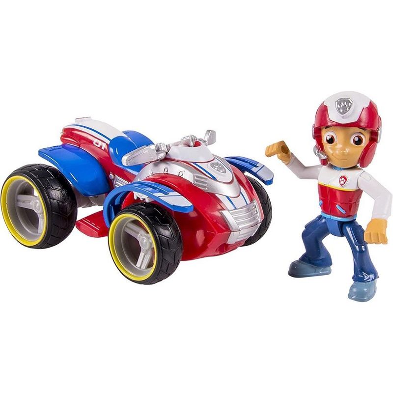 Paw Patrol Ryder's Rescue ATV, Paw Patrol Everest's Snow Plow, Vehicle and Figure,  Bundle, 2 of 4