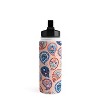 Pimlada Phuapradit Floral Paisley Half Drop Water Bottle - Society6 - 3 of 4