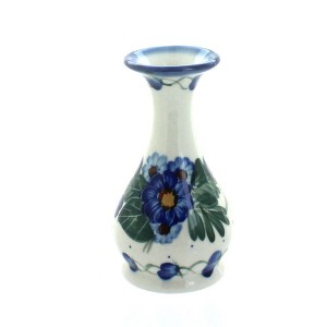 Blue Rose Polish Pottery 30-2-WR Unikat Bud Vase - 1 of 1
