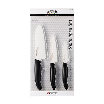 Kyocera Advanced Ceramics 3 Piece Revolution Series Knife Set