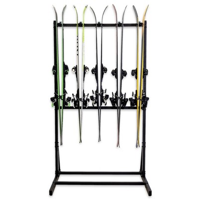 Teal Triangle Freestanding G-Ski | Holds 5 Pairs of Skis