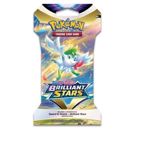 Pokemon Sword & Shield Brilliant Stars Sleeved Booster | Shaymin - image 1 of 1