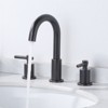 WOWOW 8 in. Widespread Double-Handle Bathroom Faucet - 3 of 4