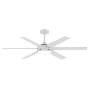 VACZON 60" Modern Smart LED Ceiling Fan with Remote and Lights - 1 of 4