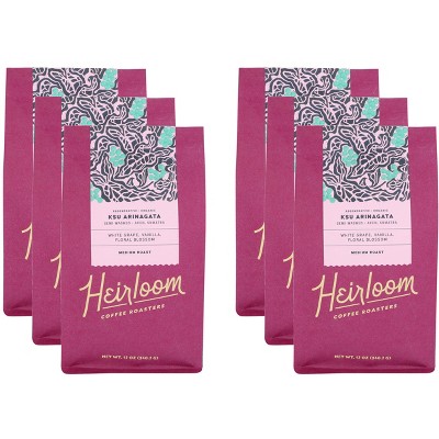 Heirloom Coffee Roasters KSU Arinagata Blend - Case of 6 - 12 oz