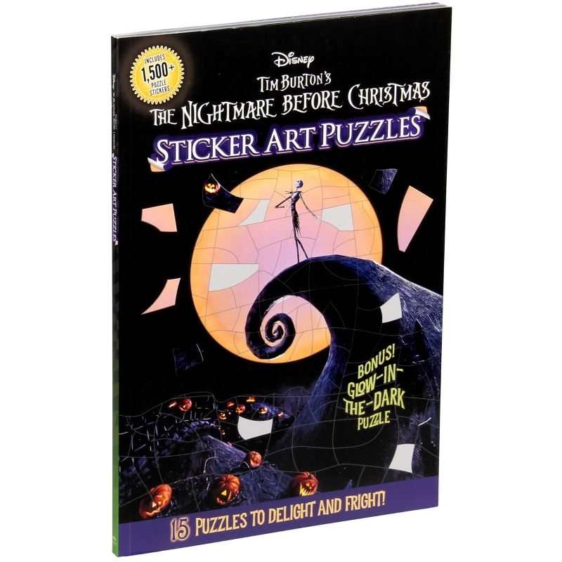 Disney Tim Burton's the Nightmare Before Christmas Sticker Art Puzzles - by  Arie Kaplan (Paperback), 2 of 7
