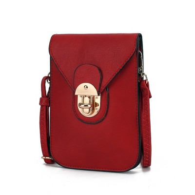 MKF Collection Kianna Medium Phone Crossbody Women's Vegan Leather Handbag by Mia K