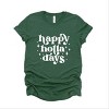 Simply Sage Market Whimsical Happy Holla Days Short Sleeve Tee - 2XL - Forest - 2 of 4