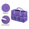 Unique Bargains 600D Oxford Waterproof Garden Tool Organizer Storage Carrier Bags 12.99" x 5.91" x 8.66" - 4 of 4