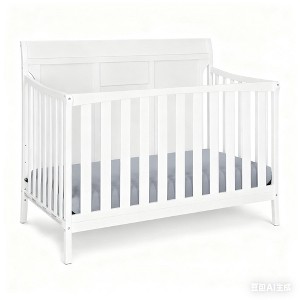 Lirago 4-in-1 Convertible Crib White - 1 of 4