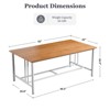 Gymojoy Outdoor Coffee Table for Patio Outside - 2 of 4