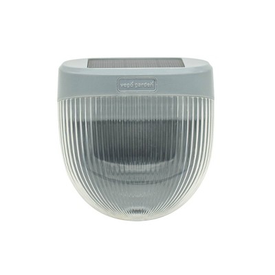 Pebble Gray LED Solar Garden Lights 4-Pack