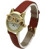 OLIVIA PRATT CAT FACE LEATHER STRAP WATCH - 4 of 4