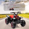 Jojoka 6V Kids Ride On ATV Quad Car, Electric 4-Wheeler w/1.76MPH Speed, Music, LED Lights, Push-Button Start, for Ages 3+ - 4 of 4