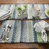 Park Designs Blue Dew Drop Chindi Placemat Set of 4 - 2 of 4