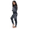 #followme Tie Dye 2 Piece Jogger Thermal Pajama Set for Women 6862-10575-XXL - 2 of 3