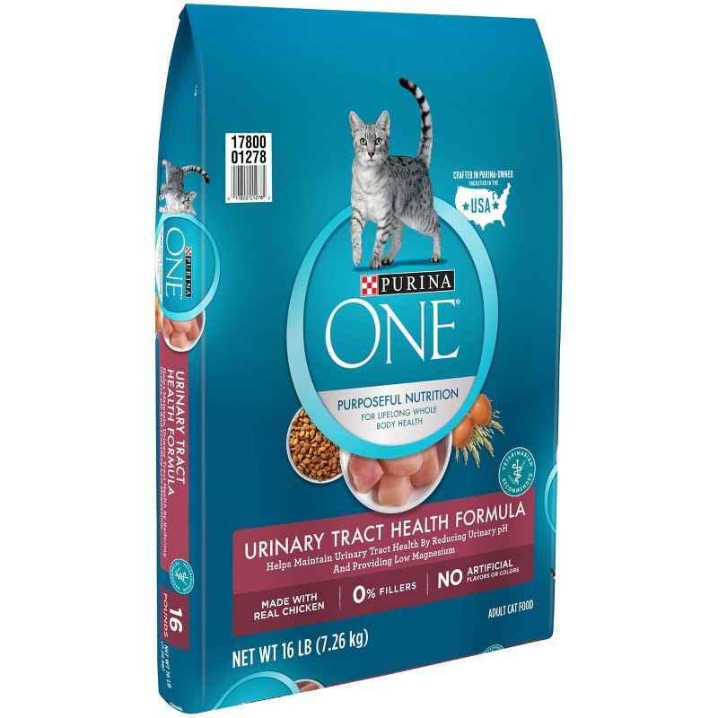 Purina ONE Urinary Tract Health Adult Premium with Chicken Dry Cat Food, 5 of 8