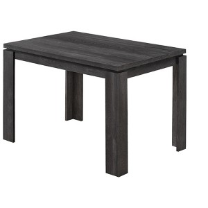 HomeRoots 47" Black Dining Table - 1 of 4