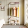 Heavy Duty Clothes Rack, 3-Tier Metal Clothing Rack Freestanding Closet Wardrobe Organizer for Hanging Clothes for Apartment Bedroom - 3 of 4