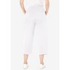 Woman Within Plus Size Petite Sport Knit Capri Pant - 3 of 4