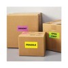 Avery High-Visibility Permanent Laser ID Labels, 2 x 4, Asst. Neon, 150/Pack - 2 of 4