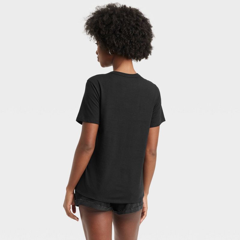 Women's Mojave Desert Short Sleeve Graphic T-Shirt - Black, 2 of 6